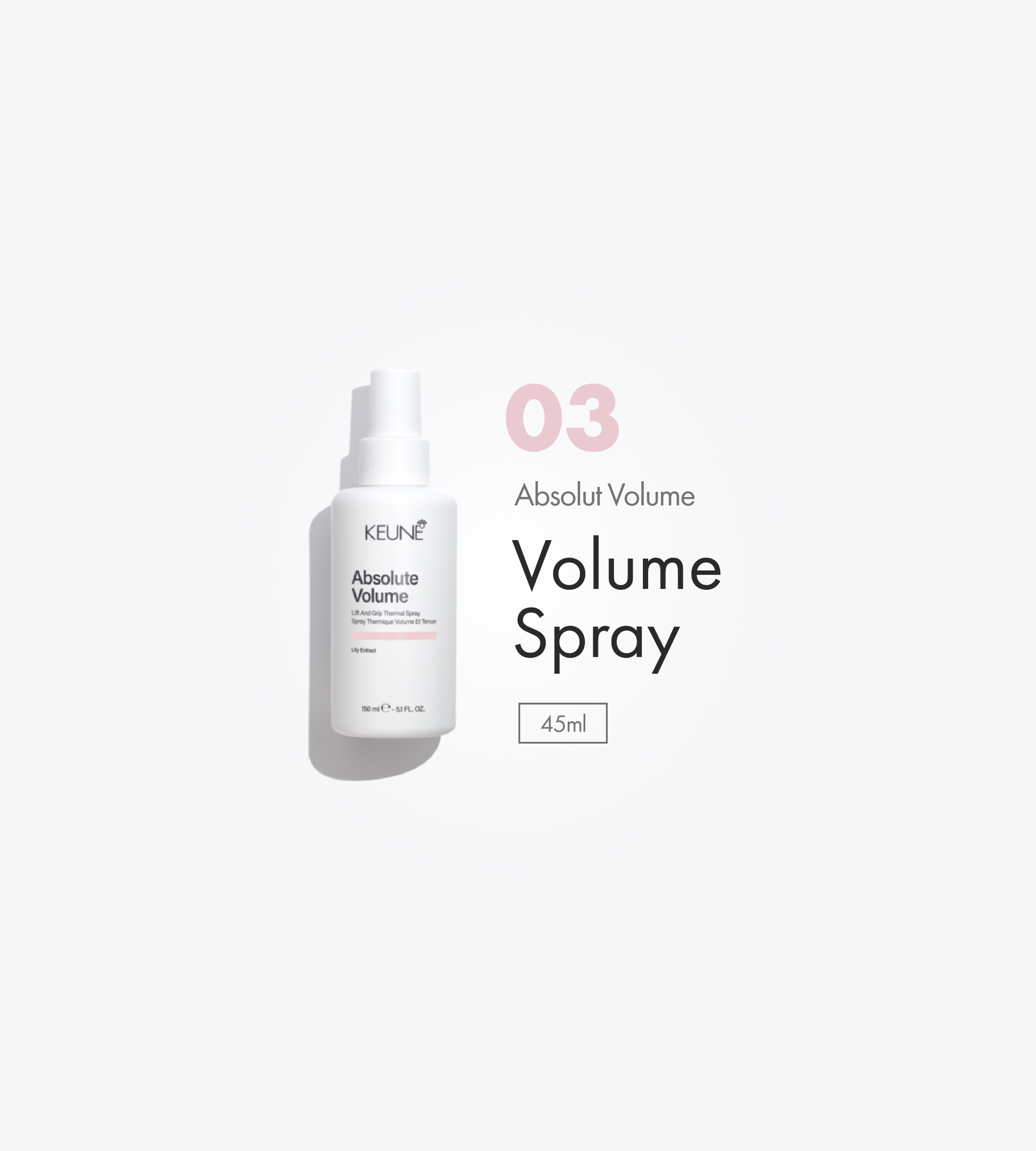 Augmentez le volume de vos cheveux de 78 % avec le shampooing et l'après-shampooing Keune Absolute Volume. Visitez keune.ch pour une expérience ultime.