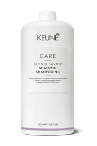 Care Blonde Savior Shampoo: Discover the care for blonde hair. It strengthens, moisturizes, and minimizes hair breakage. Find out more on keune.ch!