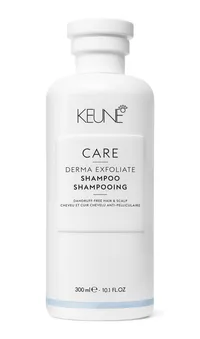 Discover our silicone-free Derma Exfoliate Shampoo against dandruff. Soothes the scalp, eliminates visible dandruff flakes, and supports healthy hair. Keune.ch.