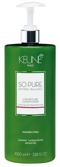 Entdecken Sie SO PURE COLOR CARE CONDITIONER – die natürliche Haarpflege für langanhaltende Farbpracht von farbbehandeltem Haar. Auf keune.ch erhältlich.