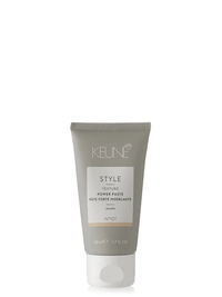 STYLE POWER PASTE is a hair product with an extremely matte finish. It offers maximum hold, is water-resistant, and suitable for all hair types. Now available on keune.ch.