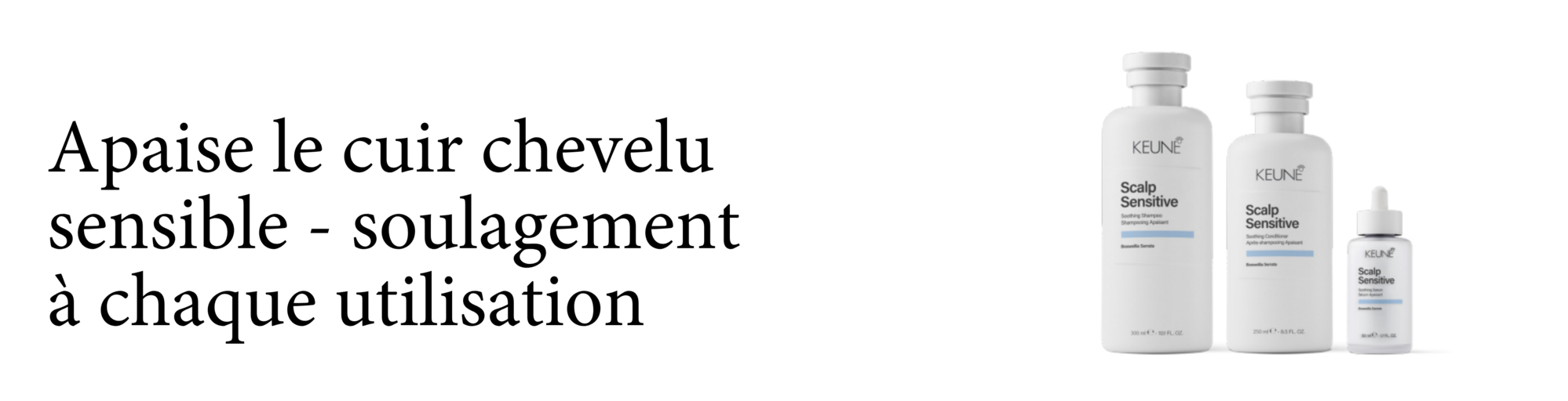 Shampooing Sensible Cuir Chevelu Keune : Apaise le cuir chevelu sec et qui gratte. Diminue rougeurs et inconfort tout en maintenant hydratation et équilibre.