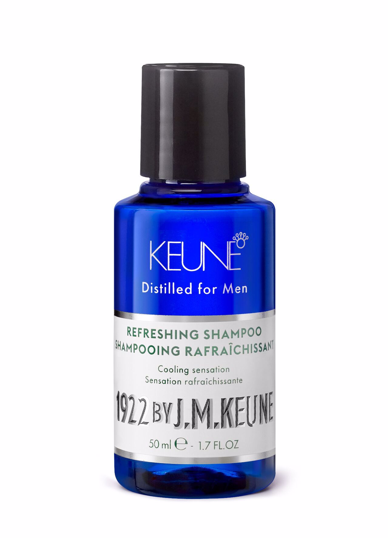 With our Refreshing Shampoo, you receive the ideal moisture hair care. Suitable for all hair types, it strengthens the hair with creatine and invigorates the scalp. Available on keune.ch.