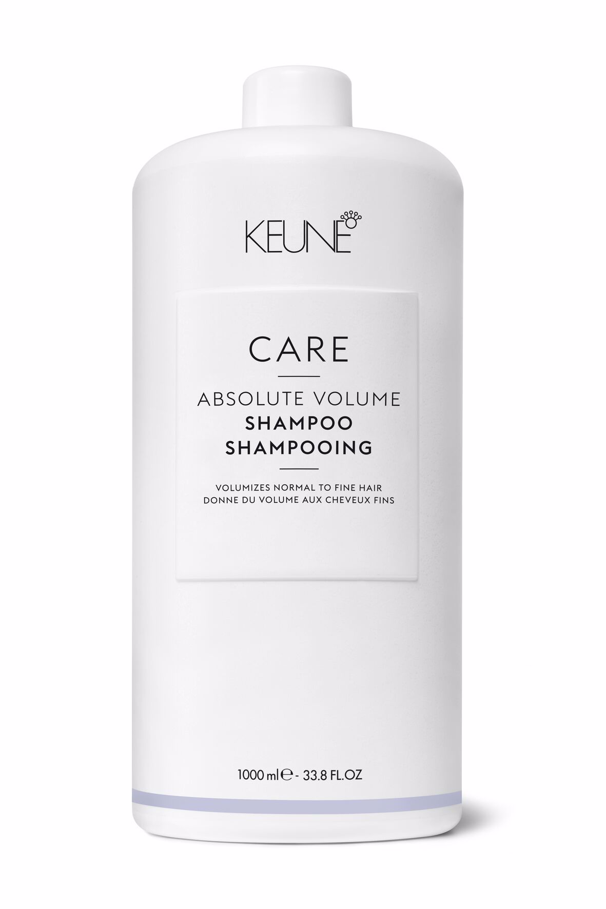 Probieren Sie das Care Absolute Volume Shampoo: Haare mit Volumen, ohne sie zu beschweren. Mit Pro-Vitamin B5 und Weizenproteinen für die perfekte Haarstruktur. Auf keune.ch erhältlich.