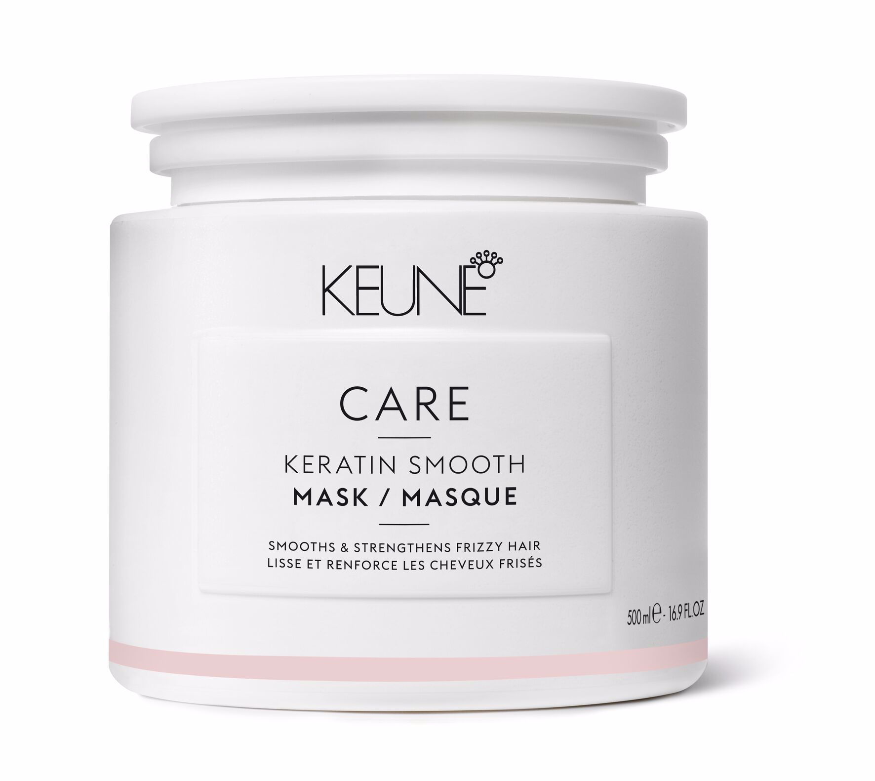 CARE KERATIN SMOOTH MASK gives your hair smoothness and silkiness. This luxurious hair mask is enriched with keratin and Keravis, strengthening hair and effectively fighting frizz. On keune.ch.