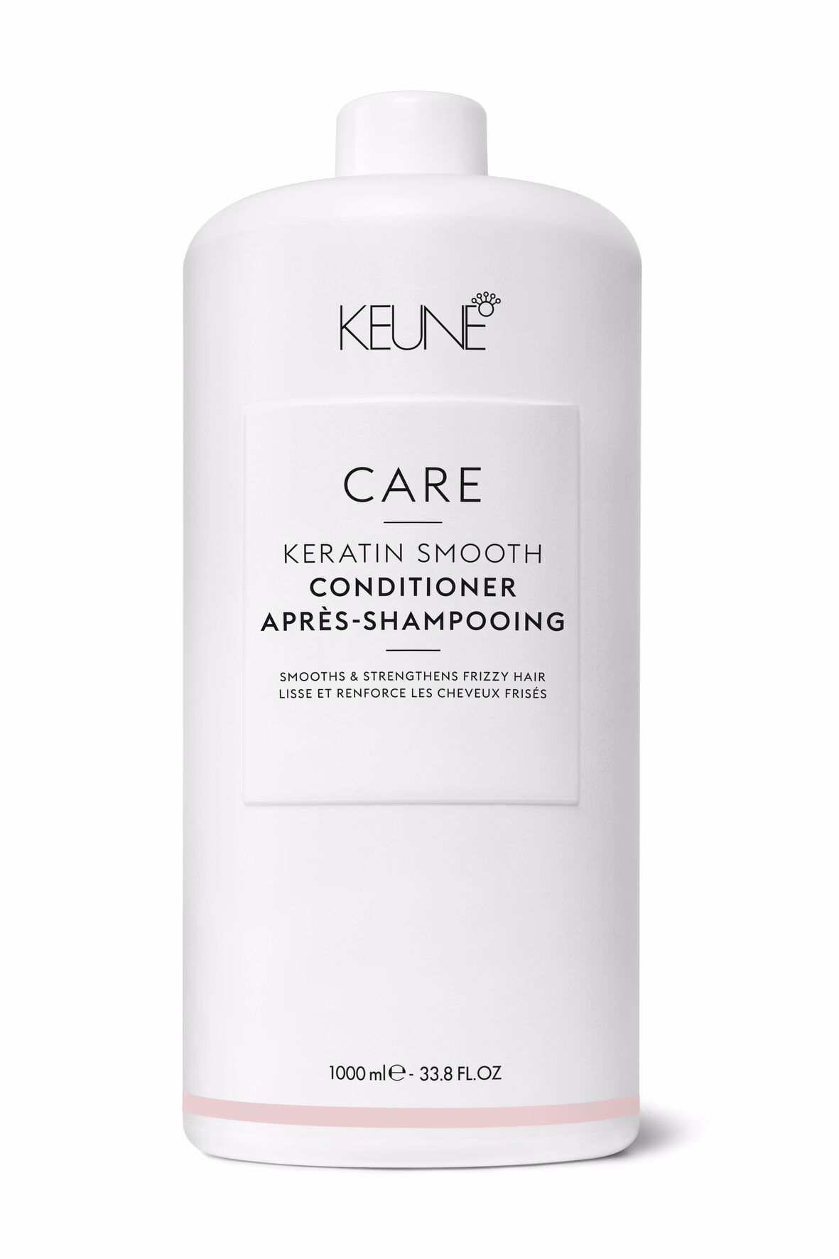 Discover CARE KERATIN SMOOTH CONDITIONER on keune.ch: Hair care with keratin, provitamin B5, and shea butter for shiny, easily manageable hair. Protection against frizz and hair breakage. Keune.ch.