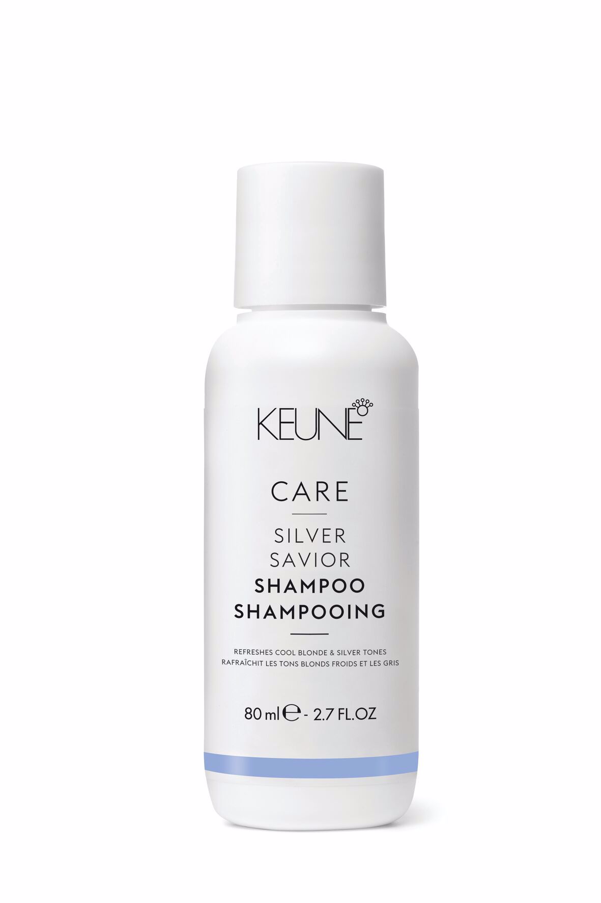 Pflege und Farbschutz für blondes Haar bietet Care Silver Savior Shampoo. Es neutralisiert Gelbtöne und enthält Provitamin B5 für geschmeidiges Haar. Weizenproteine verleihen zusätzliches Volumen.