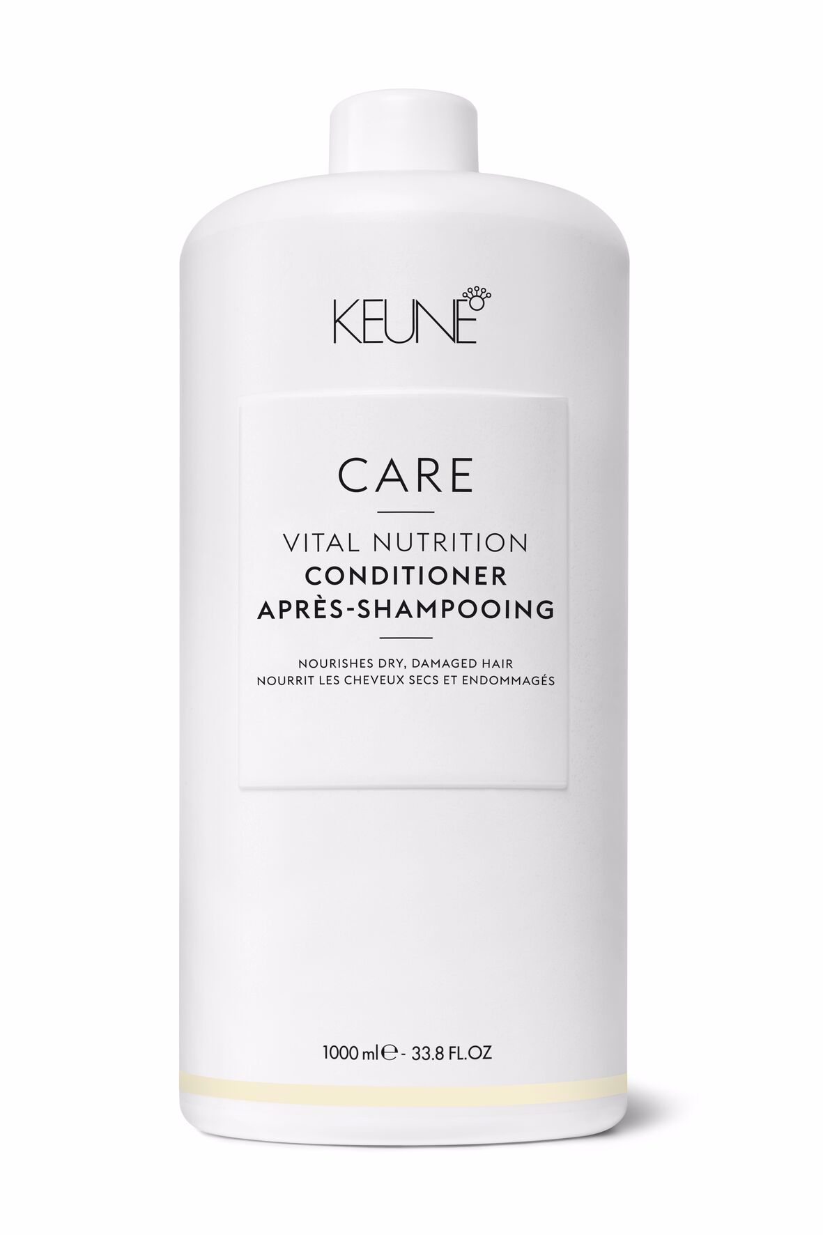 CARE VITAL NUTRITION CONDITIONER is the ideal hair care product for all hair types. Explore this hair product with Provitamin B5 for moisture and shine for dry hair. On keune.ch.