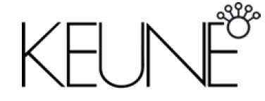 Keune Logo Sticker white (29.5 x 12.5cm)