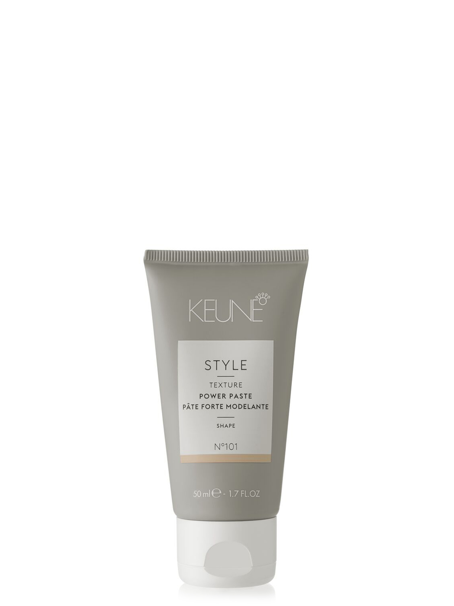 STYLE POWER PASTE is a hair product with an extremely matte finish. It offers maximum hold, is water-resistant, and suitable for all hair types. Now available on keune.ch.