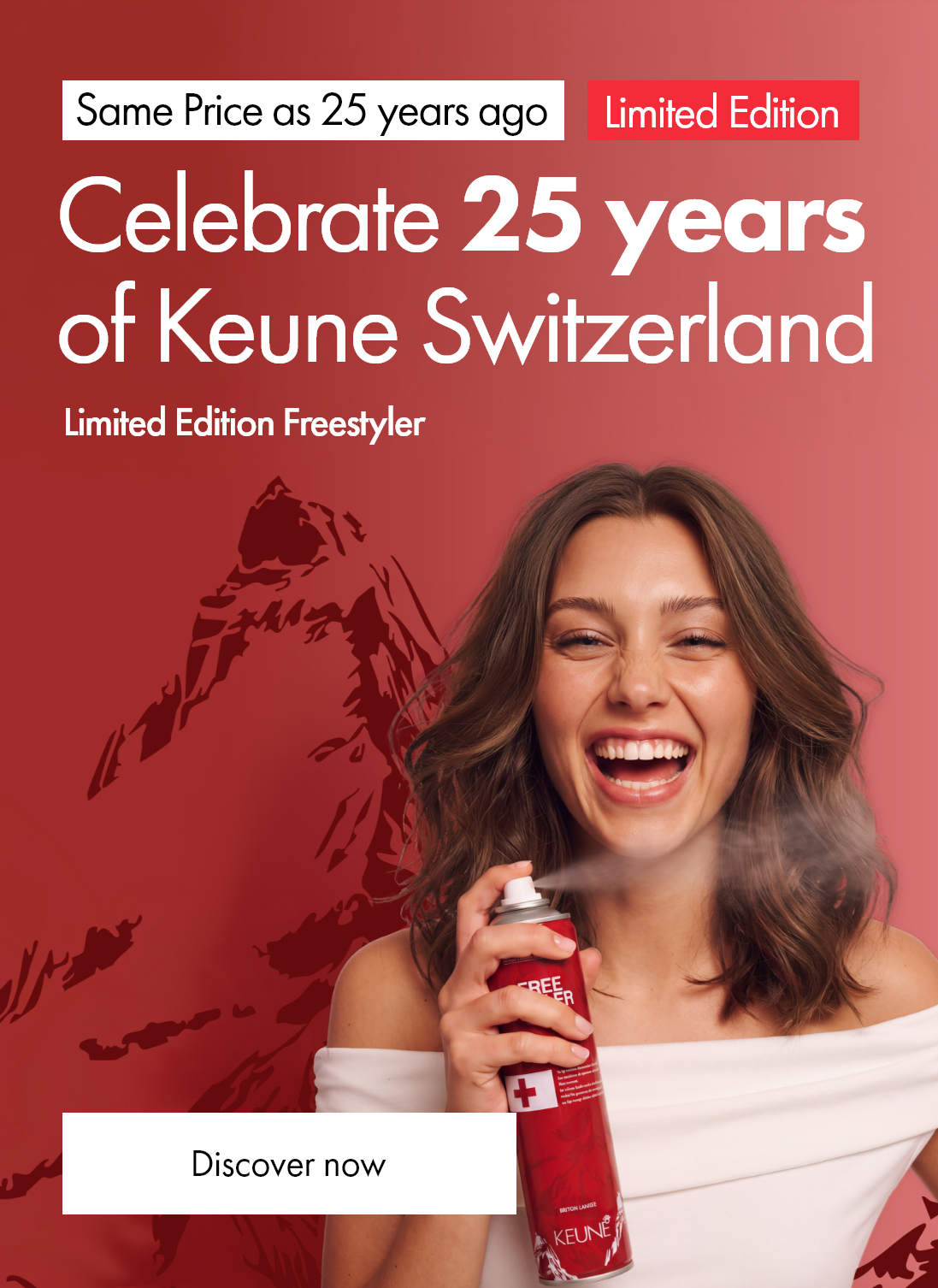 Keune Free styler 360° Hair Spray: Achieve versatile hairstyles with medium hold. Innovative 360° spray for easy, all-angle application and lasting results.