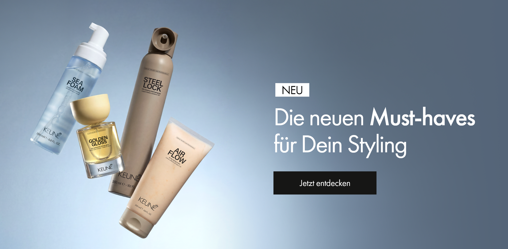 Keune New Style | Haarprodukte für perfektes Haarstyling