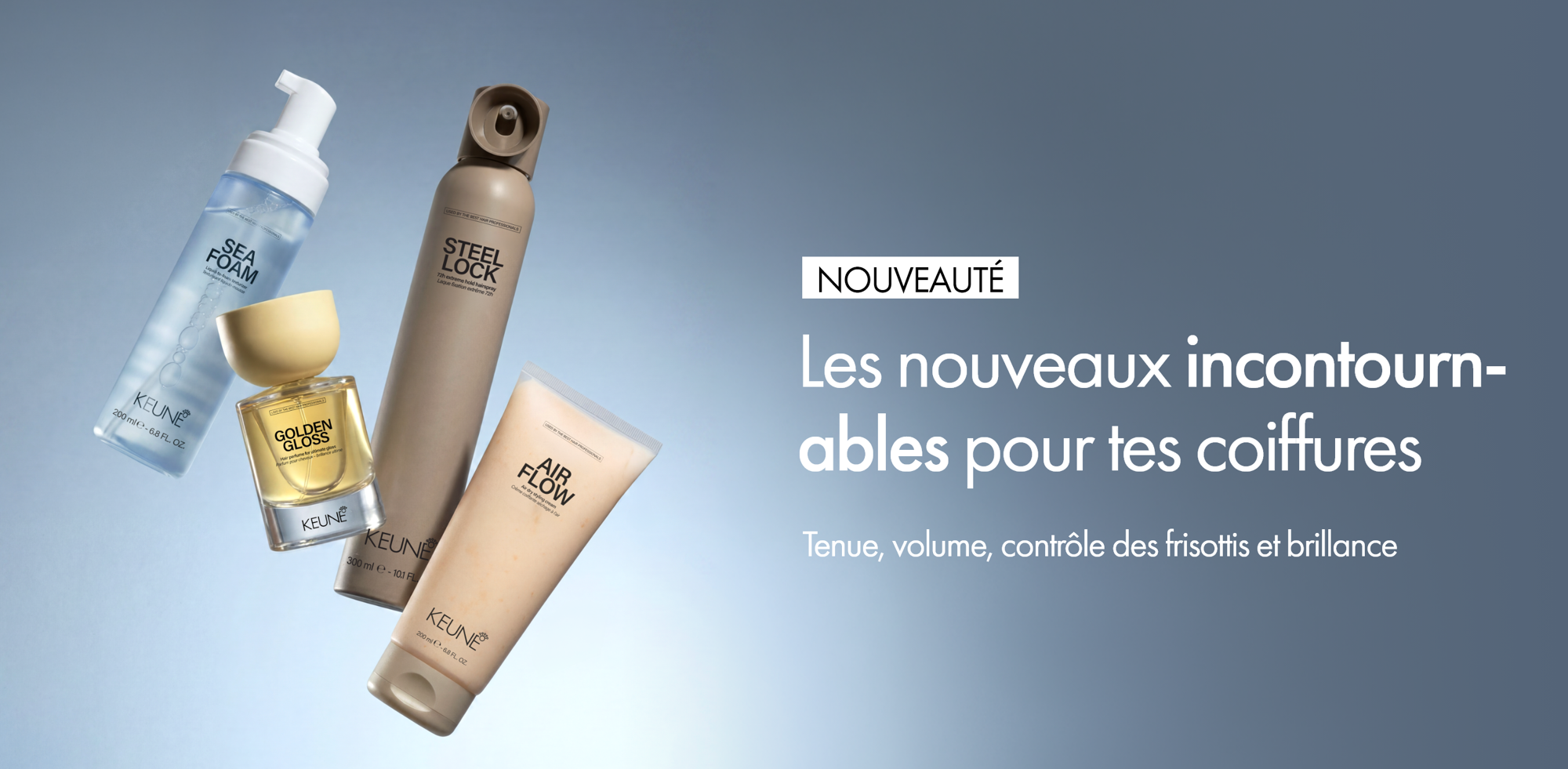 Keune New Style | pour une coiffure parfaite
