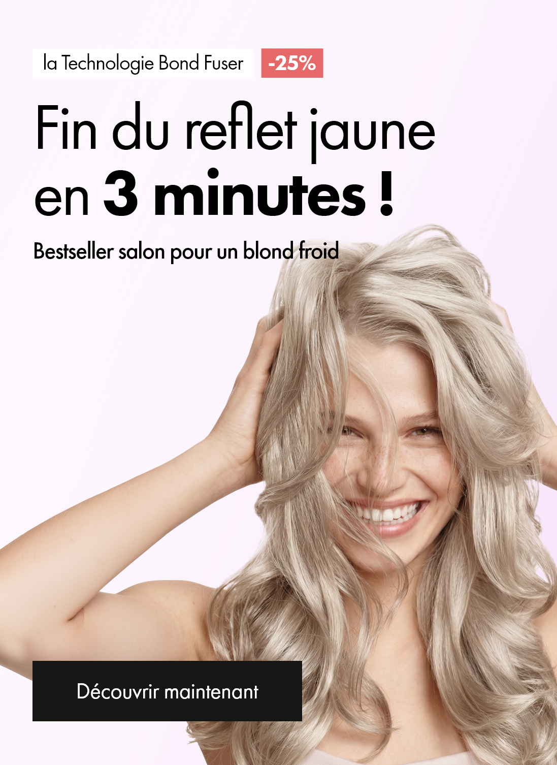 Kit Silver Blonde pour blond froid | Neutralise les reflets jaunes en seulement 3 minutes. Achetez sur keune.ch dès maintenant.