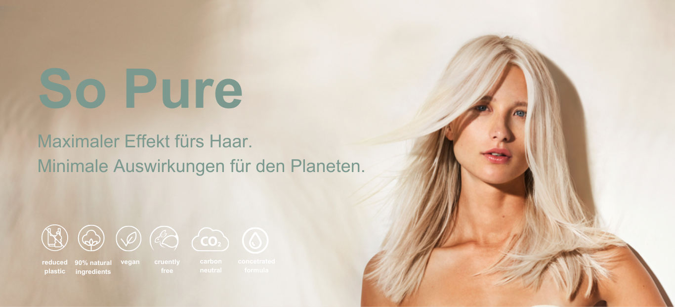 Natürliche Haarpflege mit Keune So Pure: Kräftiges Haar mit natürlichen Pflegeprodukten von keune.ch
